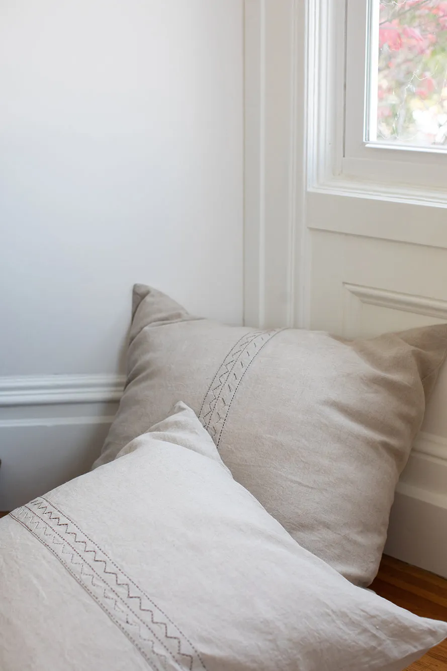 Mountain Washed Linen Euro Sham