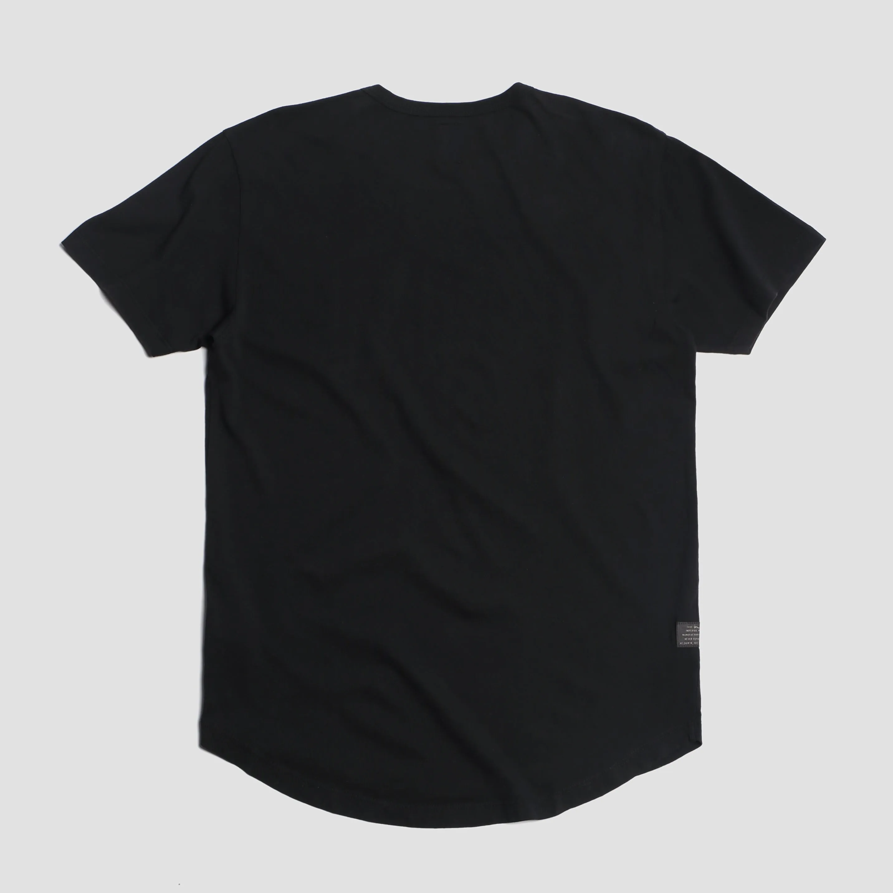 Natural Premium Scoop T-Shirt Black
