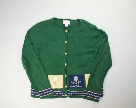 Natural Snowmen-X-Small Christmas Sweater