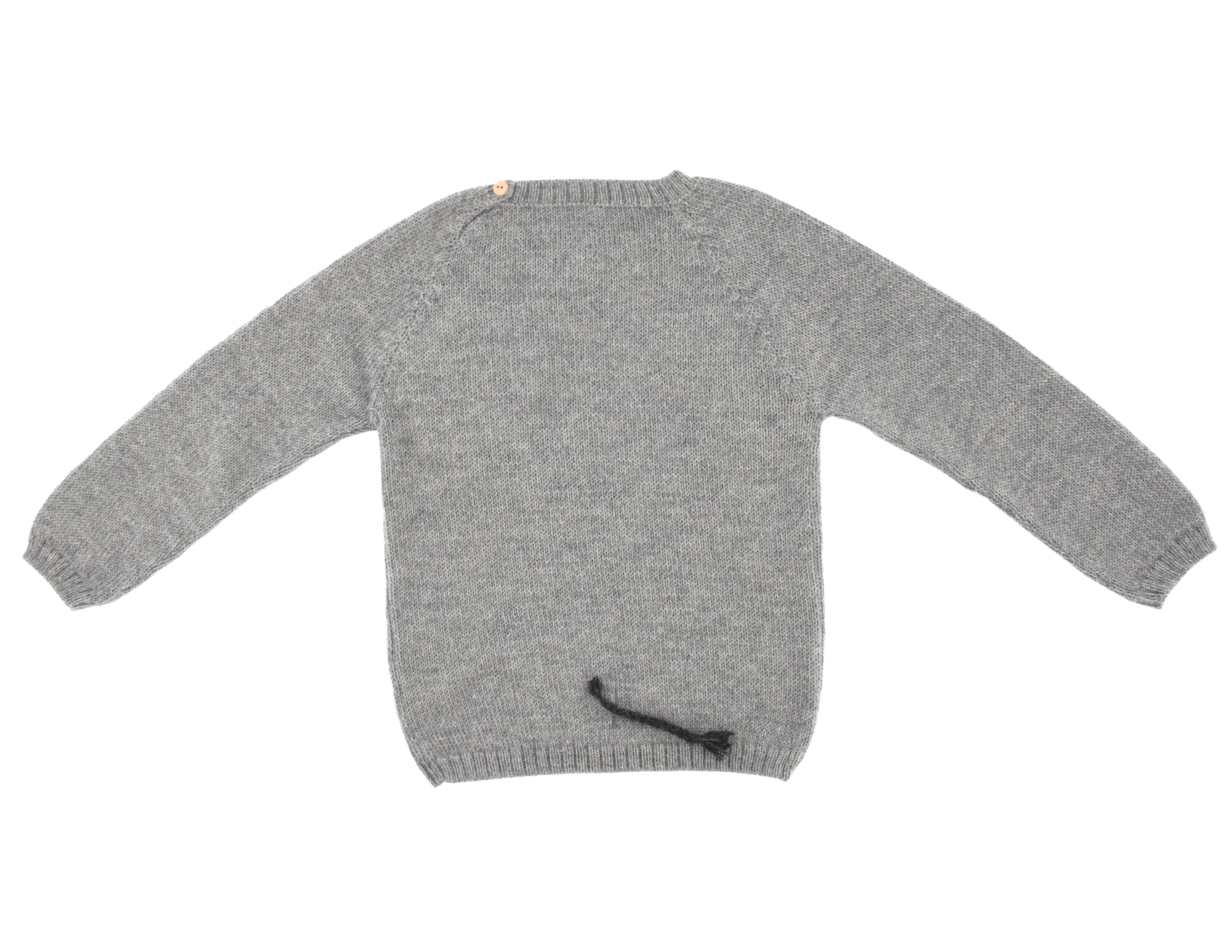 NW429 Floppy ears grey Elephant Sweater
