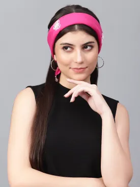 Pink cotton scarf an ideal Hair Scarf
