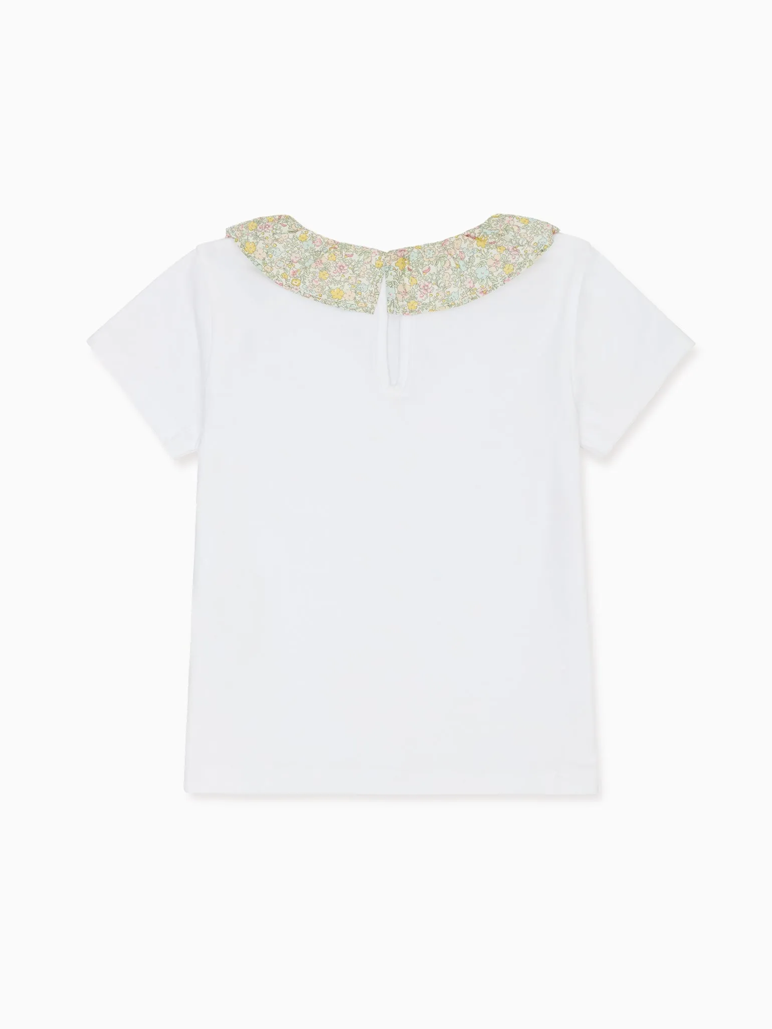 Pink Floral Savana Cotton Baby Girl Top