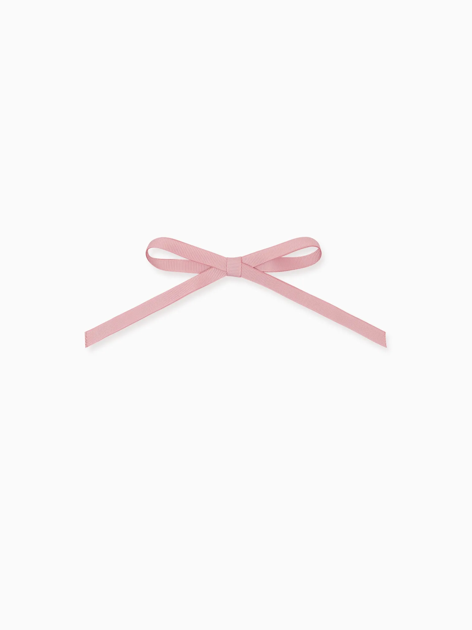 Pink Long Bow Girl Clip