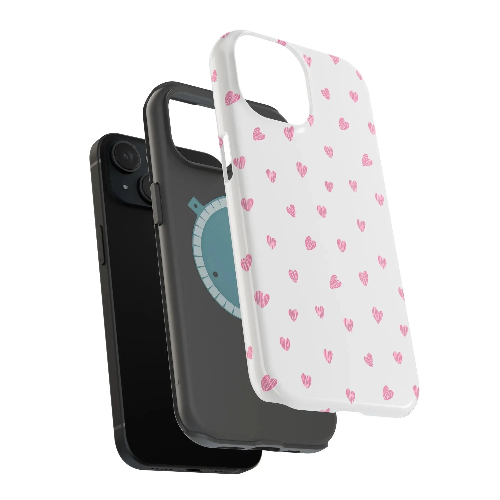 Pink Love | Pink Hearts Case