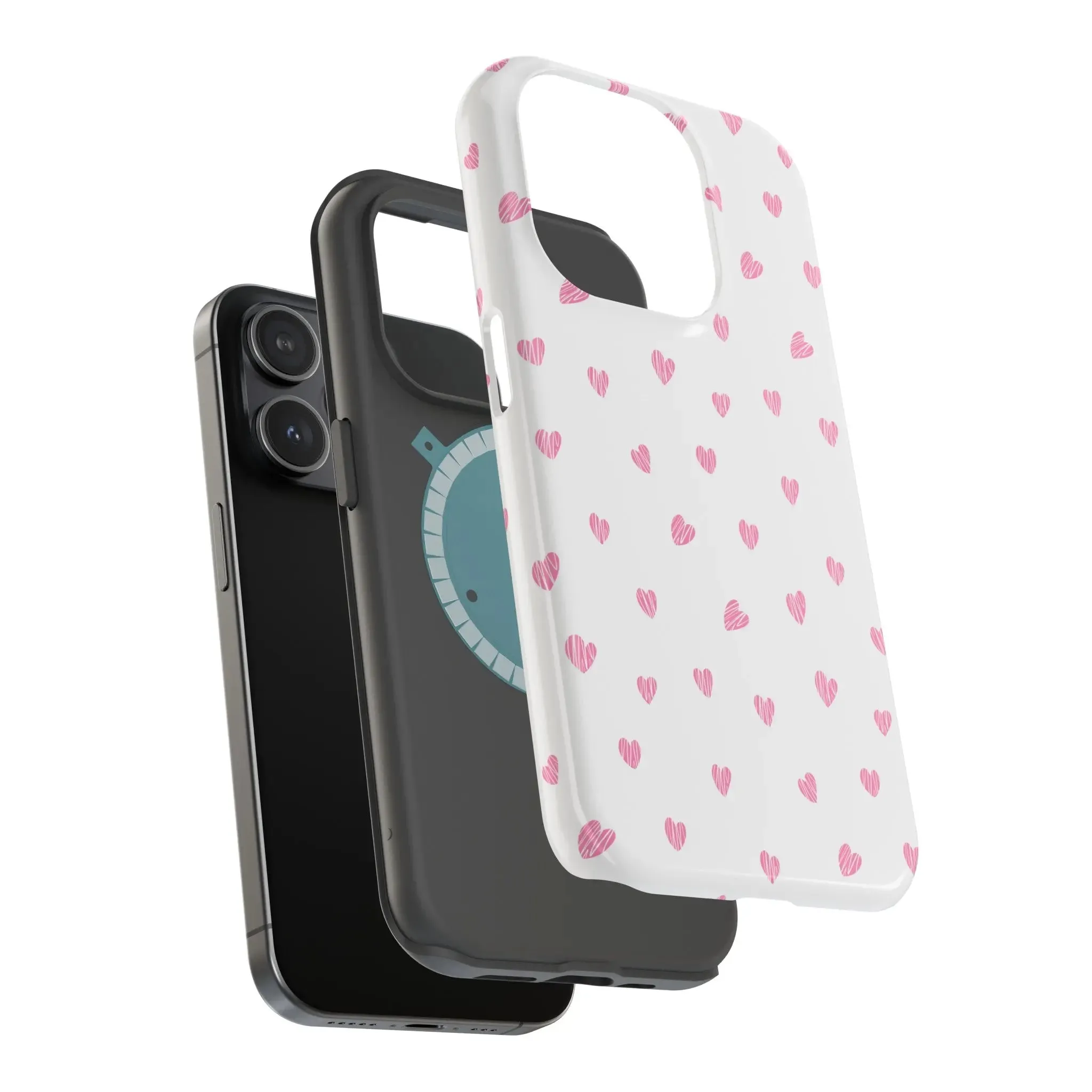 Pink Love | Pink Hearts Case
