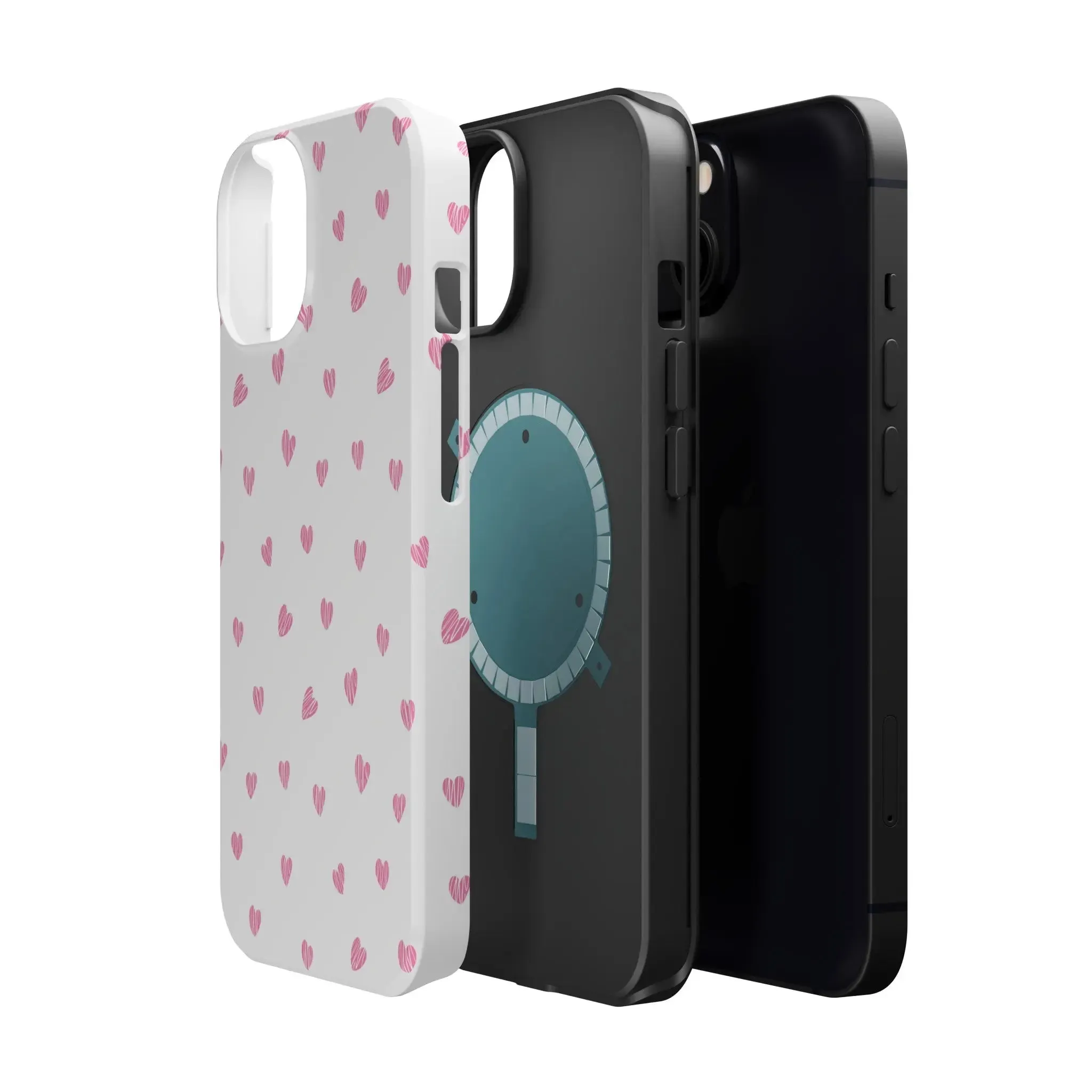 Pink Love | Pink Hearts Case