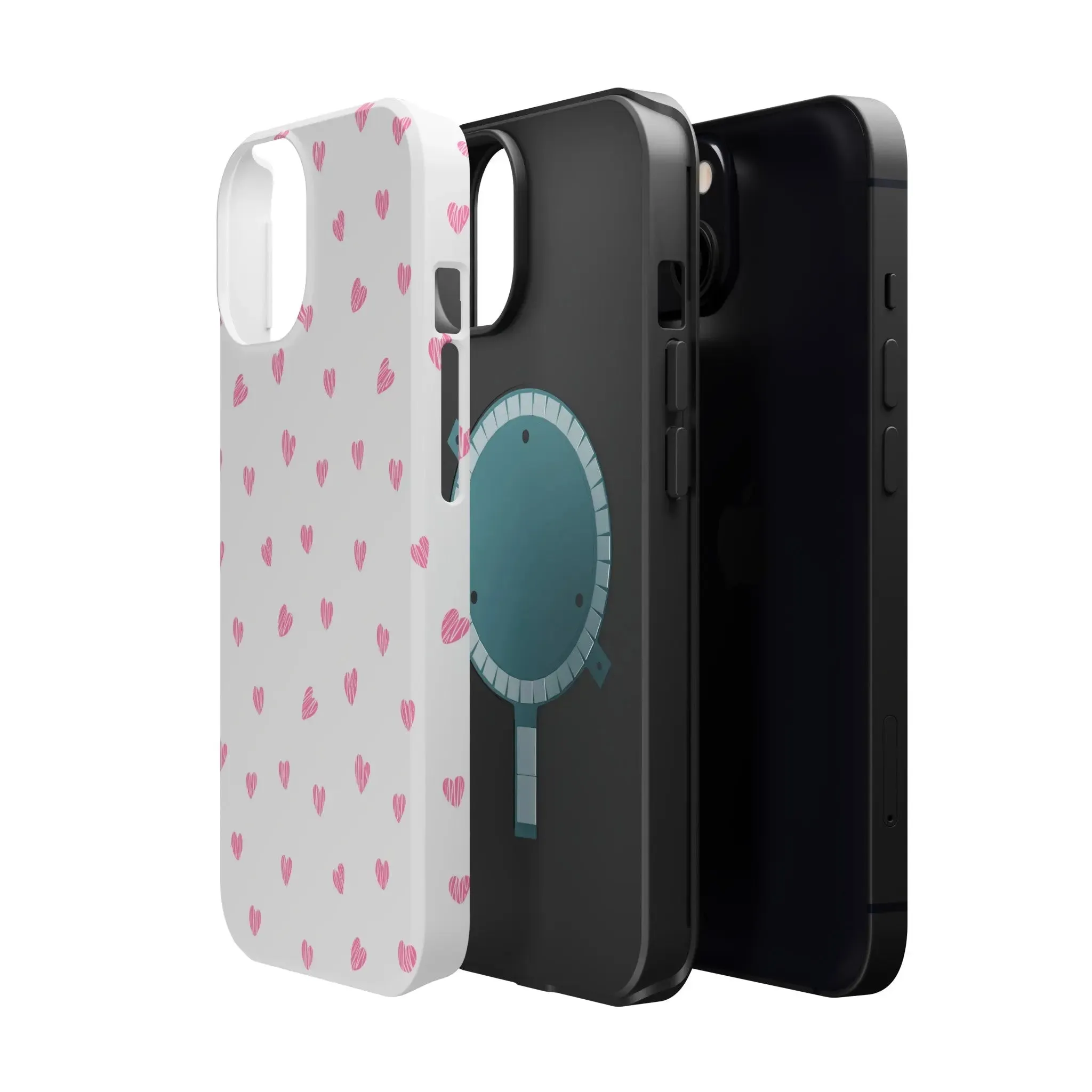 Pink Love | Pink Hearts Case
