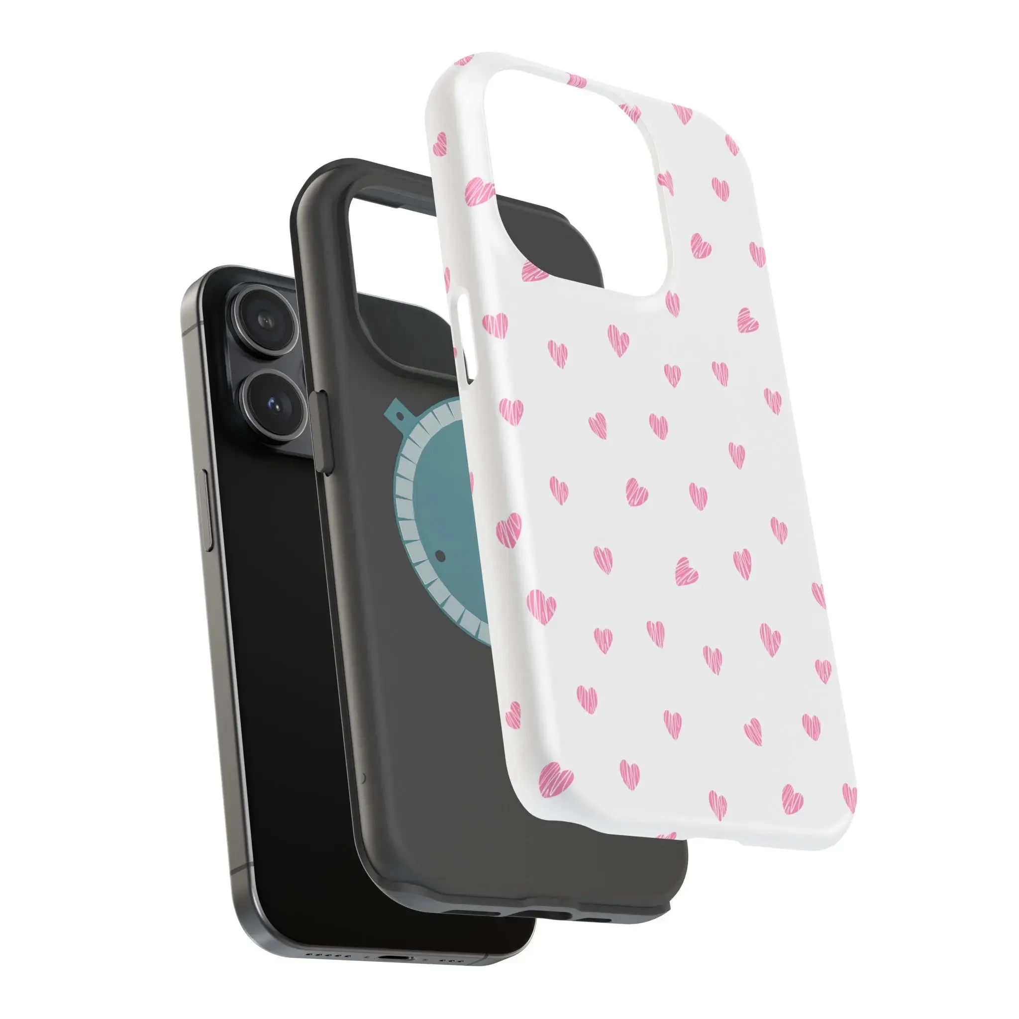 Pink Love | Pink Hearts Case