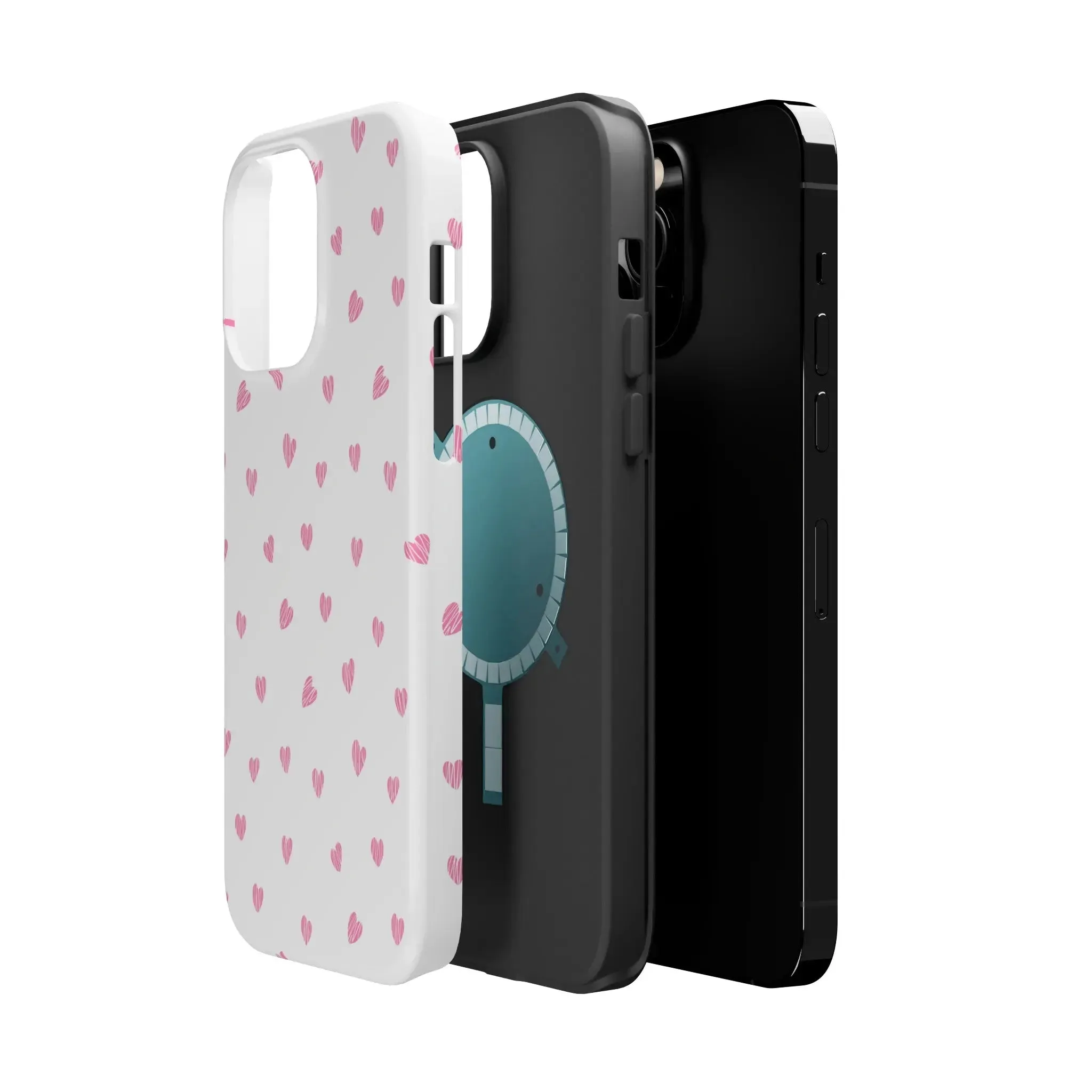 Pink Love | Pink Hearts Case
