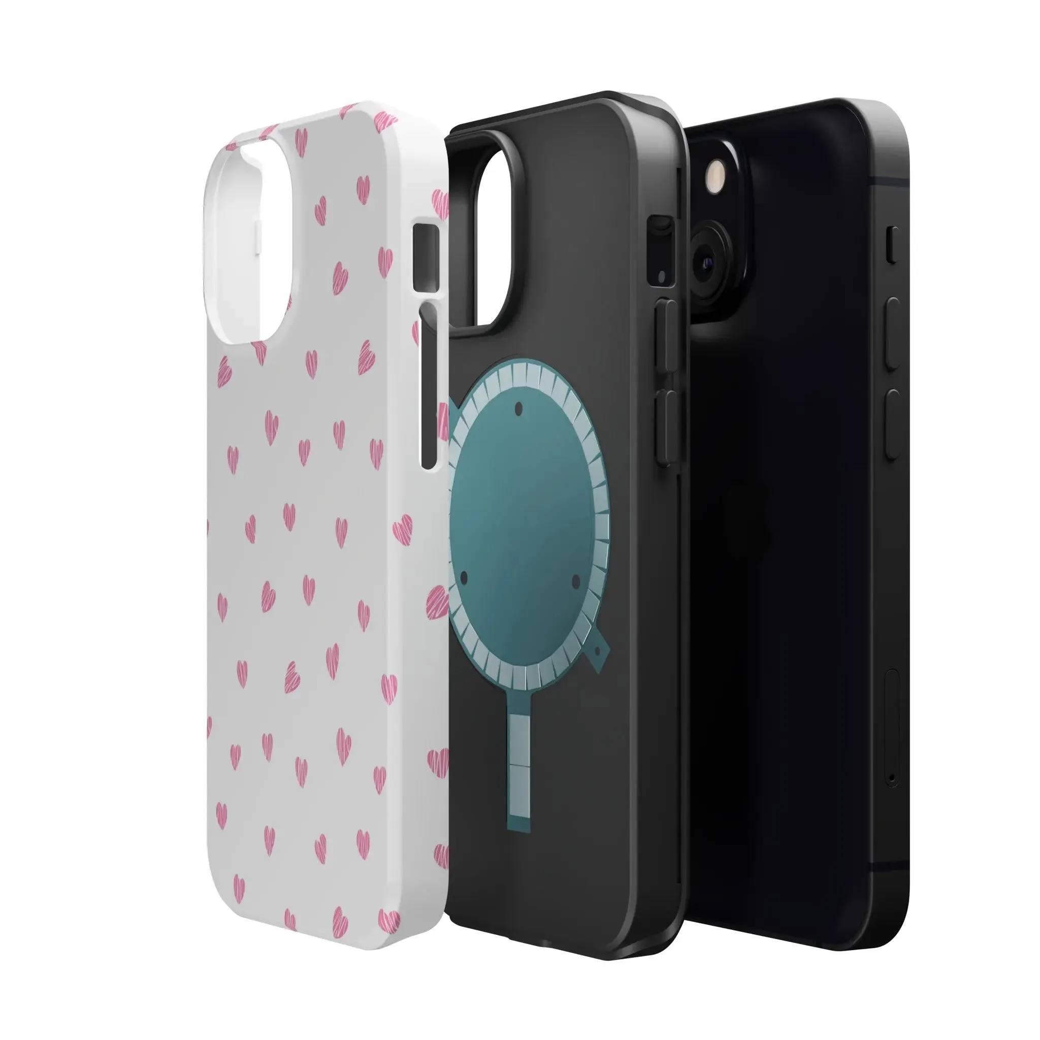 Pink Love | Pink Hearts Case