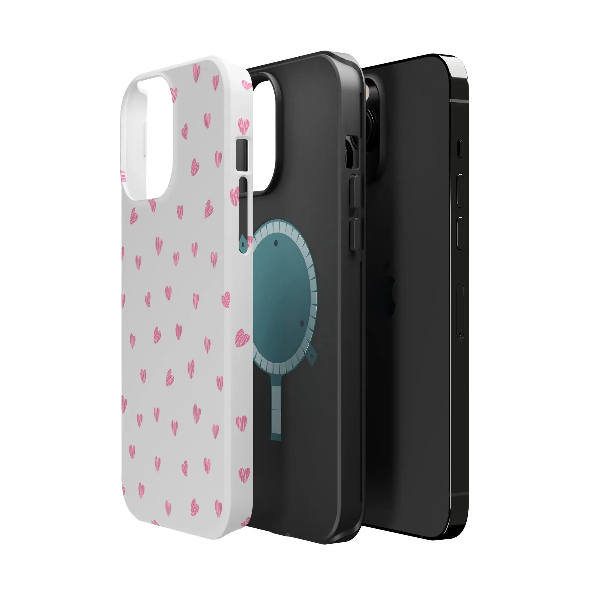 Pink Love | Pink Hearts Case