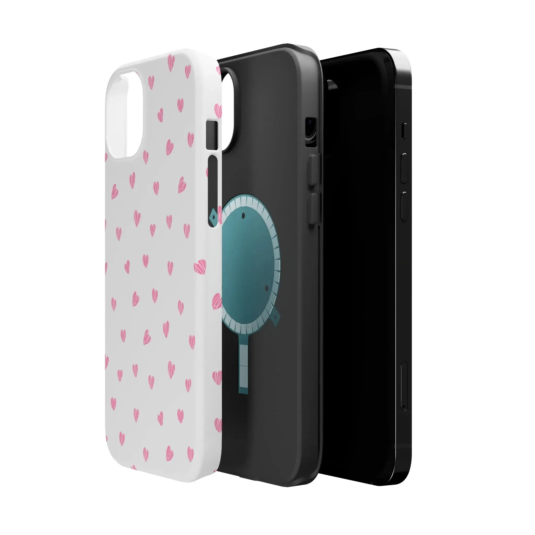 Pink Love | Pink Hearts Case