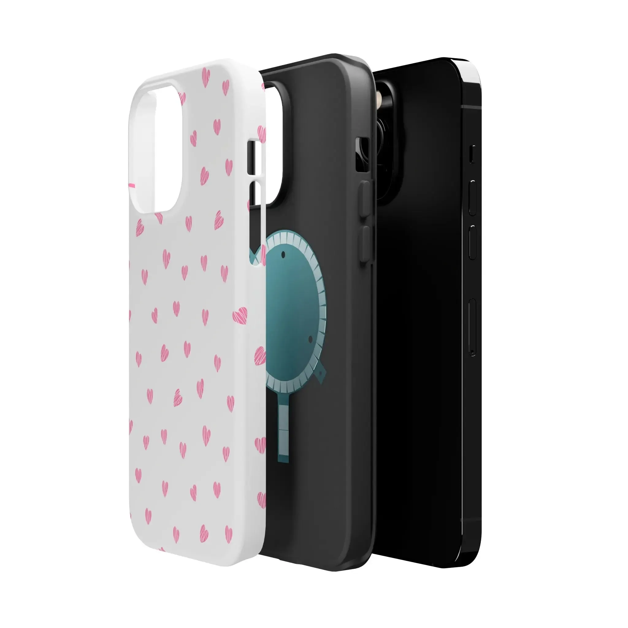 Pink Love | Pink Hearts Case
