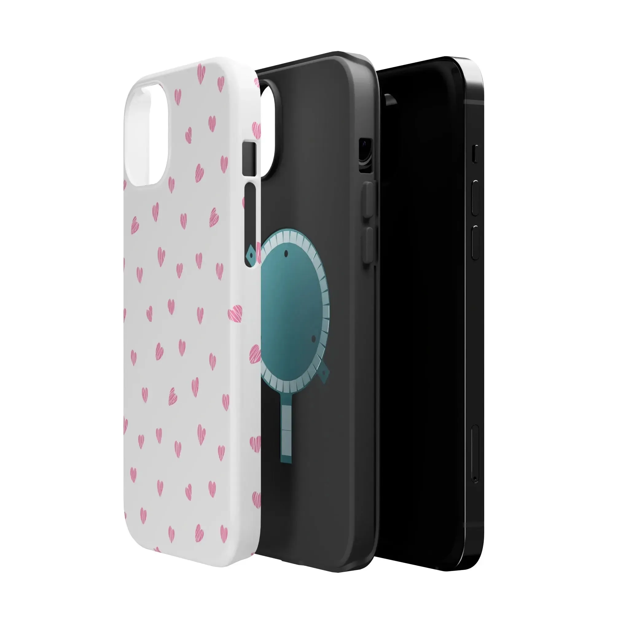 Pink Love | Pink Hearts Case