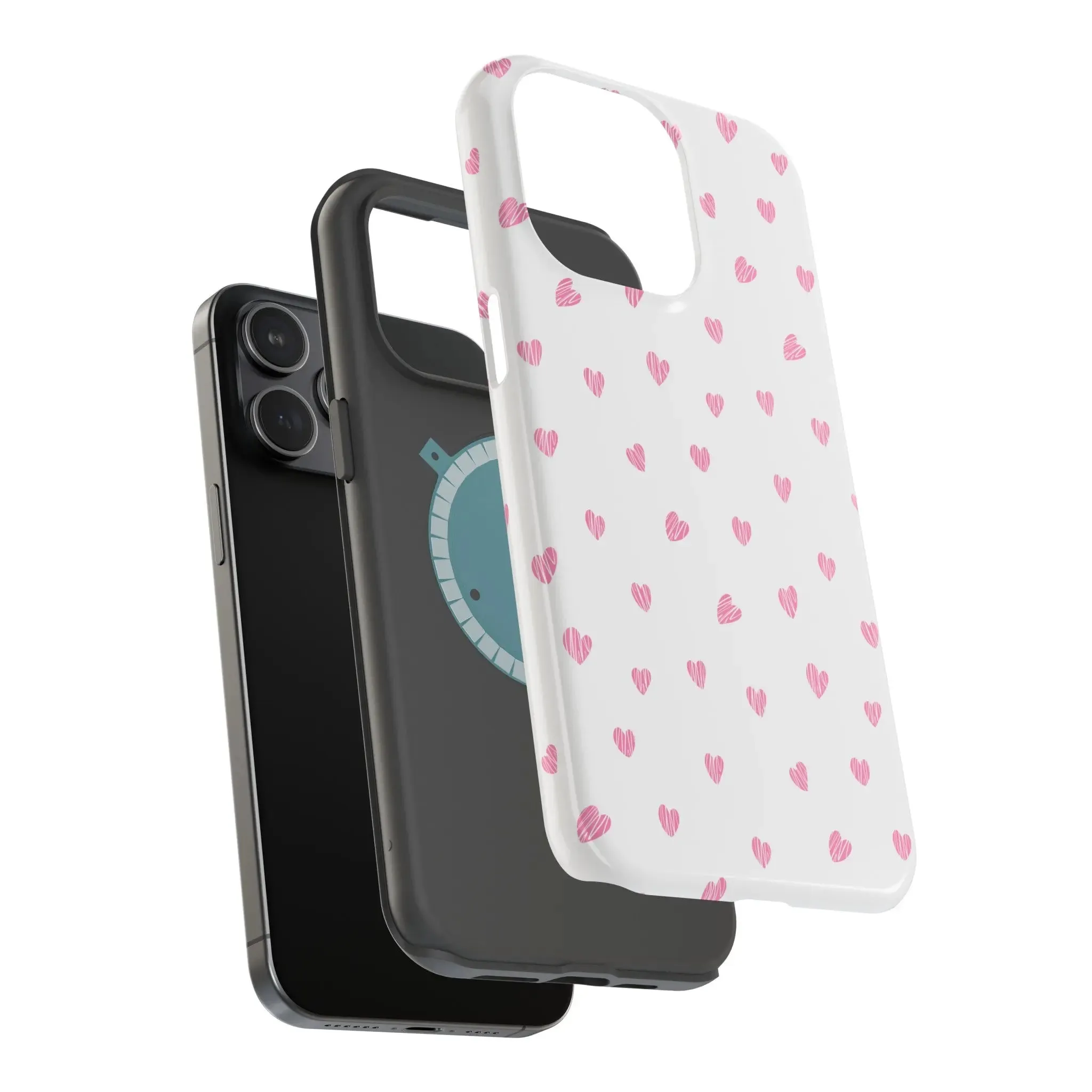 Pink Love | Pink Hearts Case