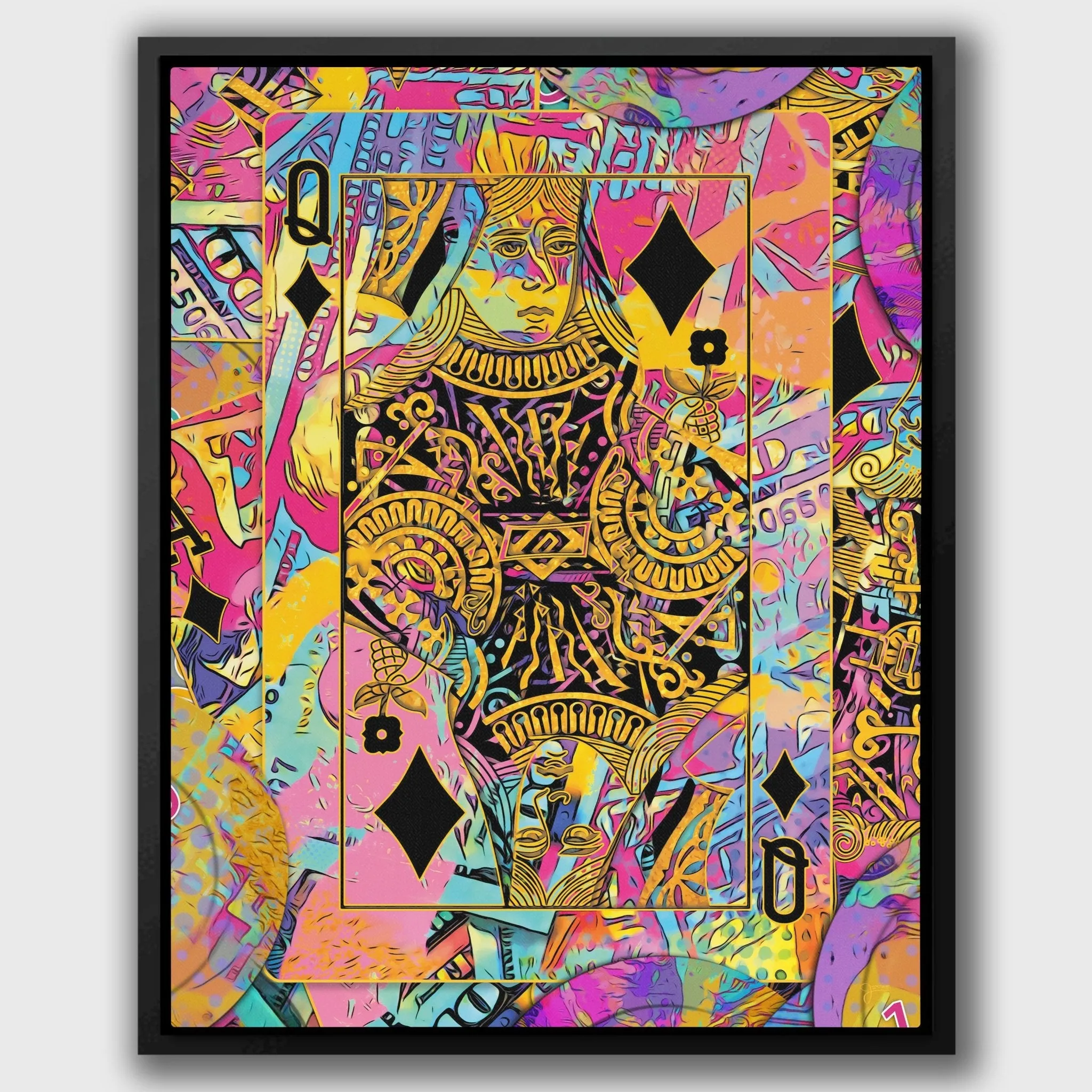 Pink Money Poker Queen