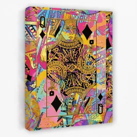 Pink Money Poker Queen