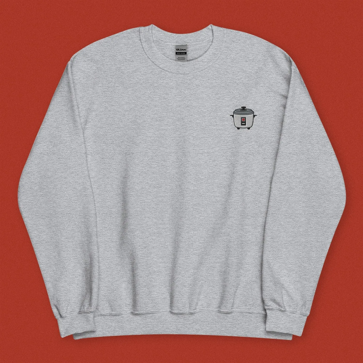 Rice Cooker Embroidered Sweatshirt