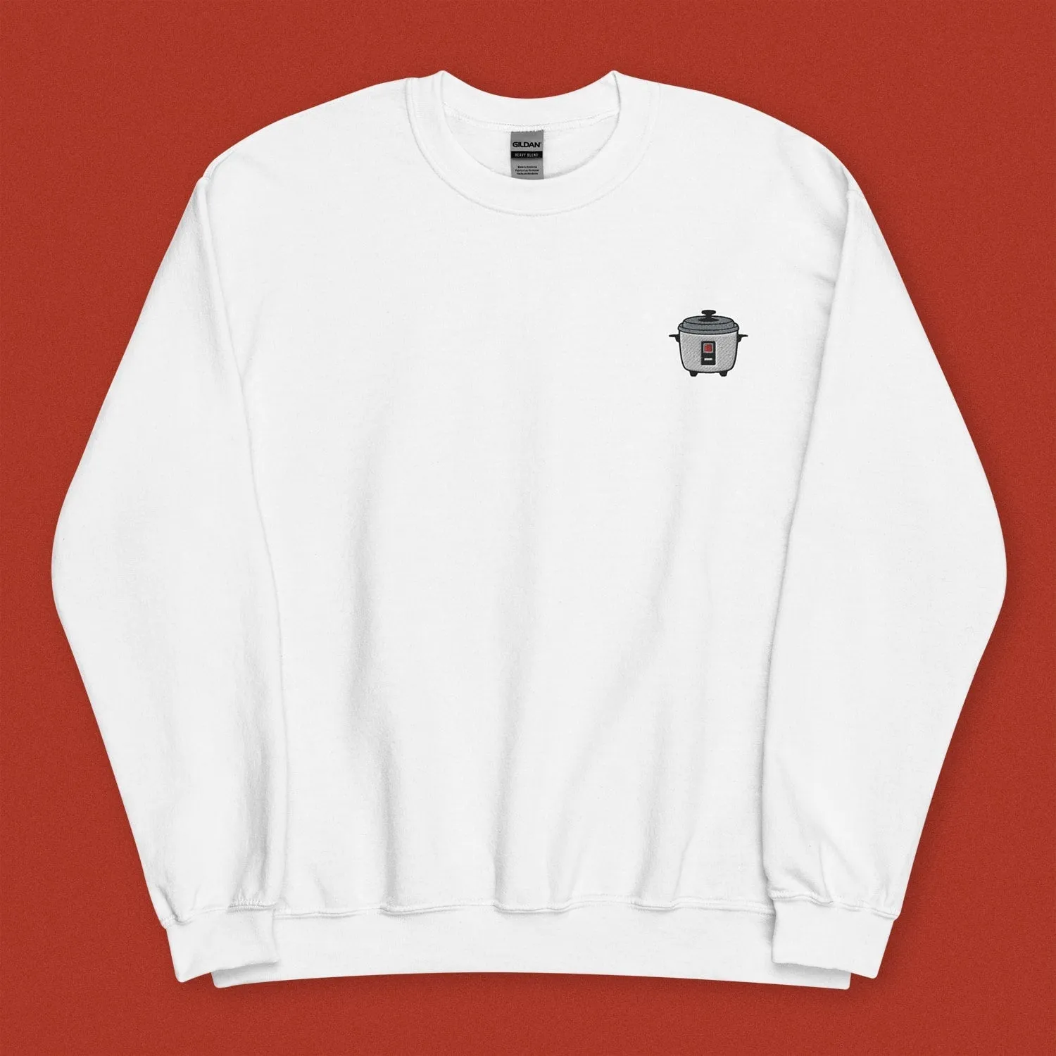 Rice Cooker Embroidered Sweatshirt