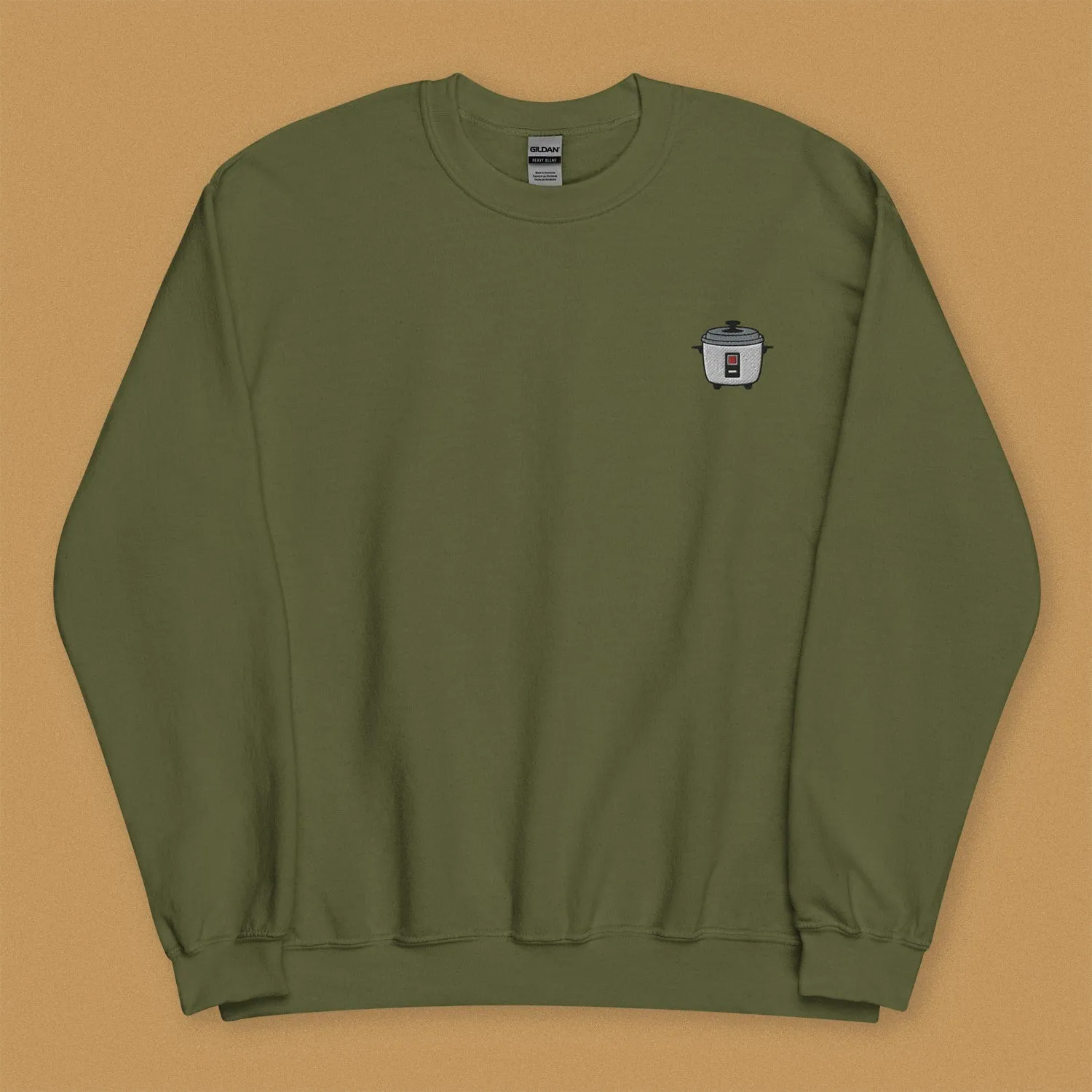 Rice Cooker Embroidered Sweatshirt
