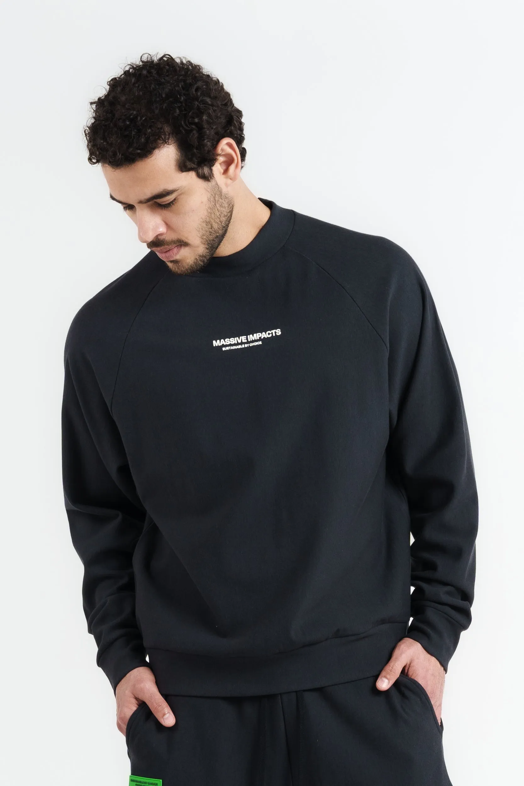 S3J008MI Organic Cotton & Bamboo Sweatshirt