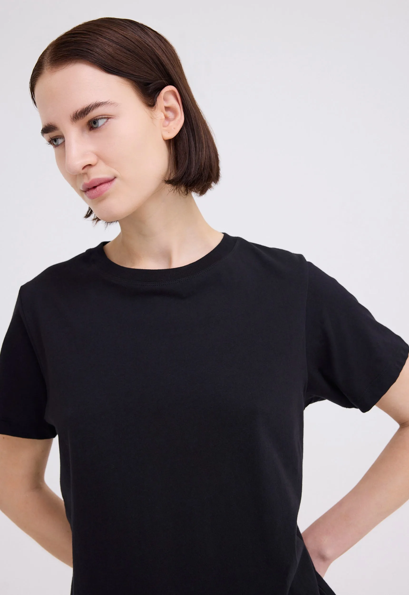 Verte Organic Cotton Tee - Black