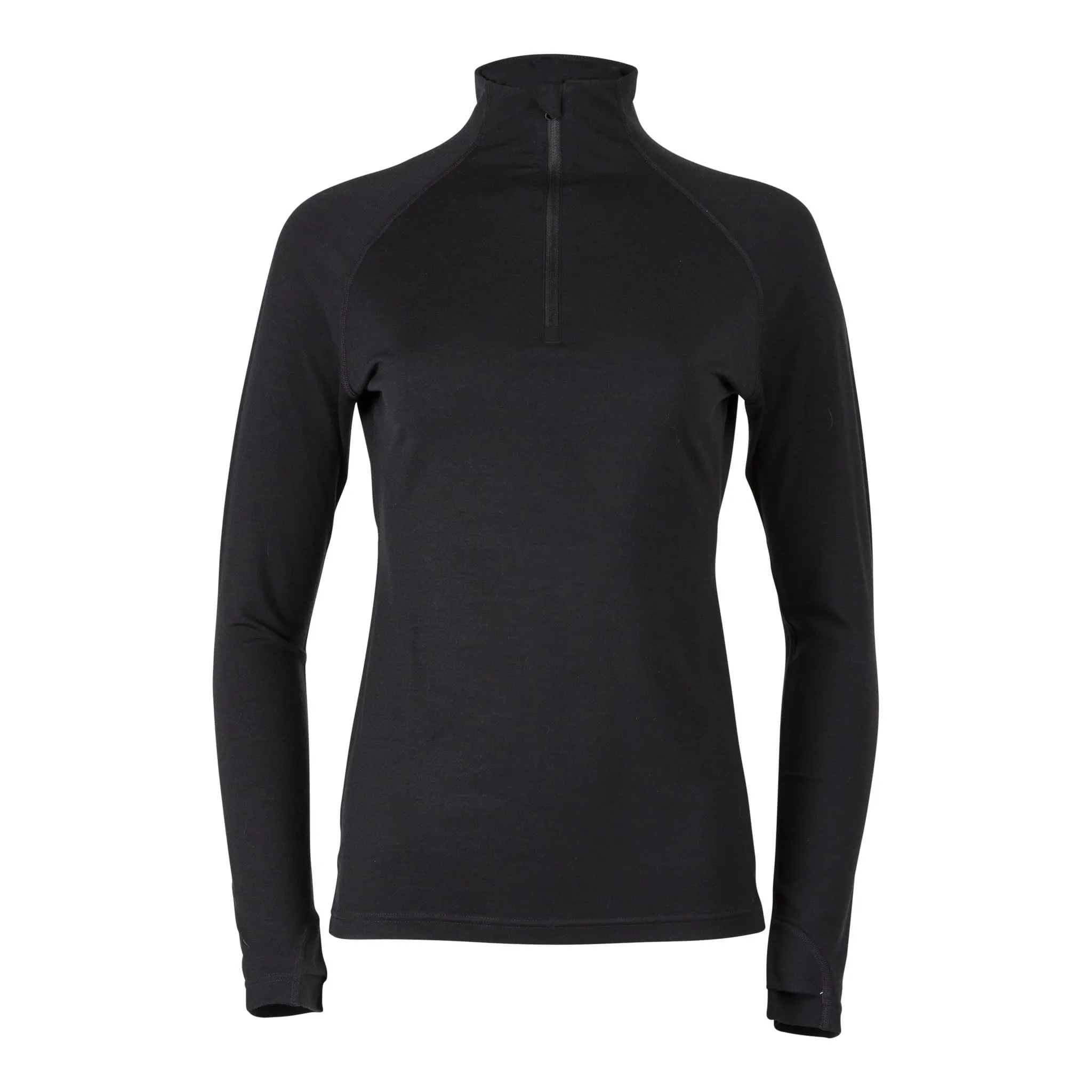 Women's Aspect Quarter Zip Midweight Merino Wool Long Sleeve Shirt