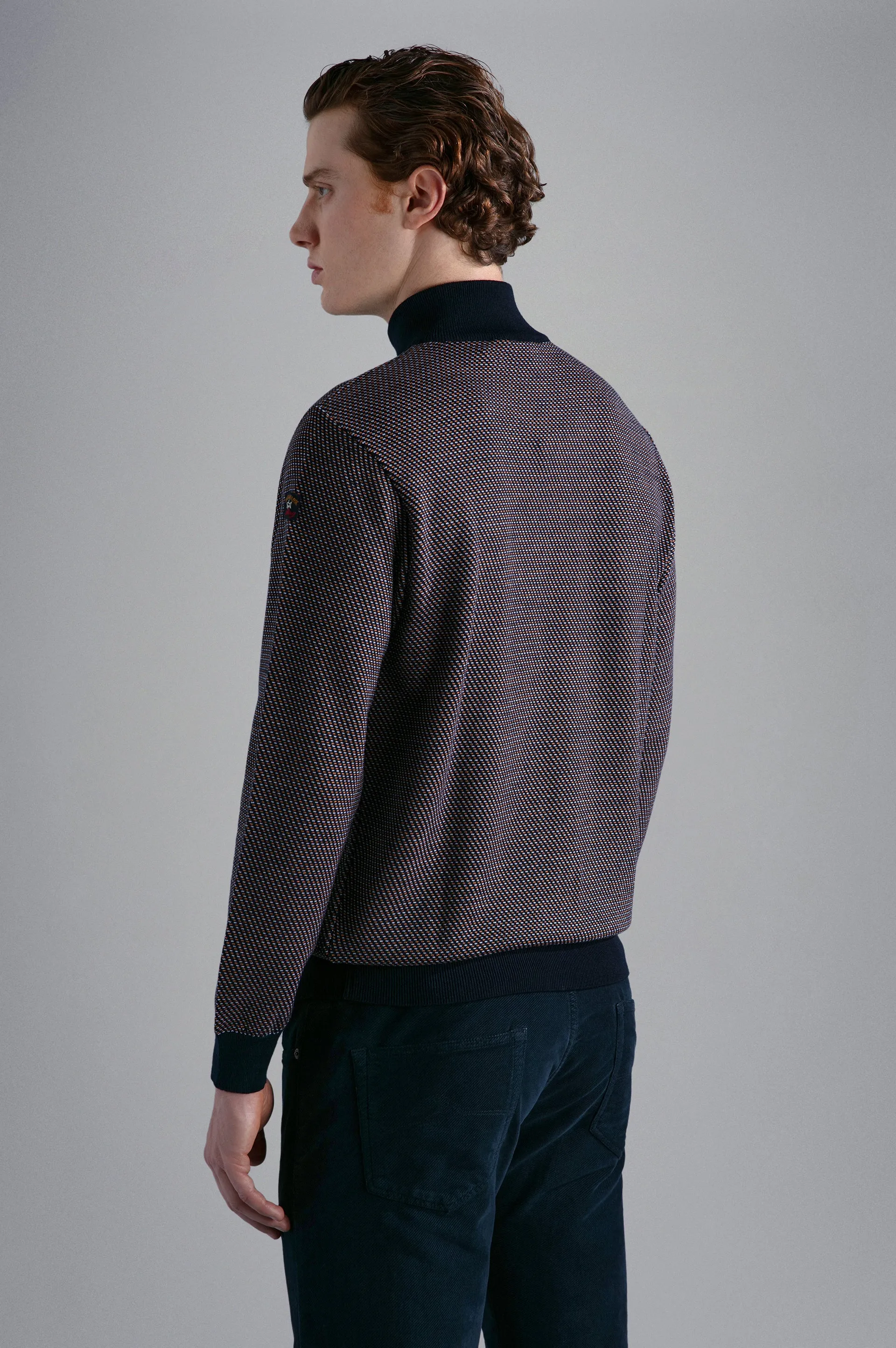 Wool Half Zip Beaufront Sweater 13311134