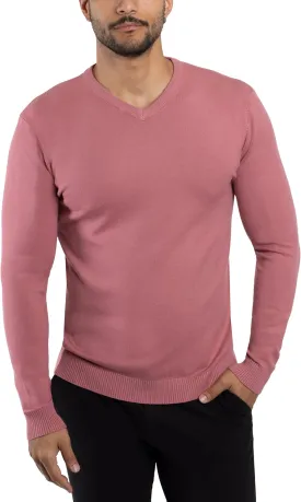 X RAY Mens V Neck Sweater, Basic Slim Fit Pullover, V-Neck Dress Sweater for Men Fall Winter (Available in Big & Tall)